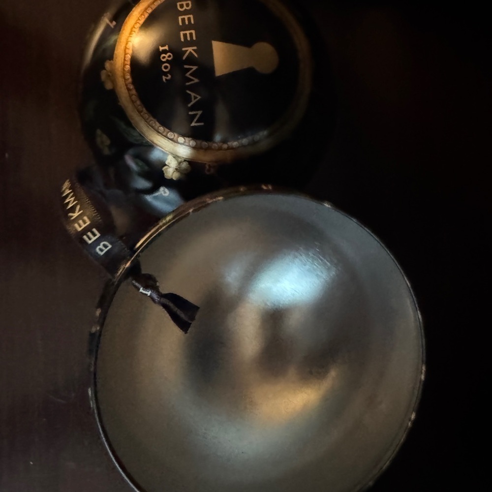 Beekman 1802 Black and Gold Holiday Ornaments - Picture 2 of 2